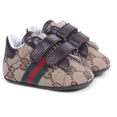 gucci babyschuhe|Baby Gucci Ace sneaker in blue and grey GG .